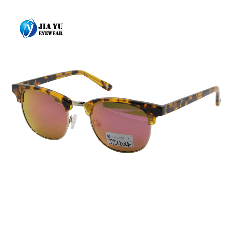 High Quality Retro Custom Acetate Sunglasses Jiayu